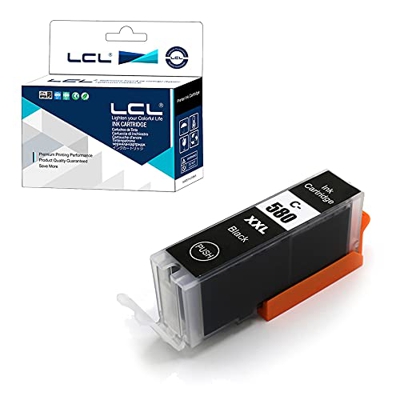 LCL PGI-580 580XXL PGI-580XXL PGI-580PGBK 1970C001 (1PGBK) Cartucho de Tinta Compatible para Canon Pixma TR7550 TR8550 TS6150 TS6151 TS6250 TS8150 TS8