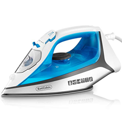 KotiCidsin - Plancha de vapor de 2400 W (300 ml, calentamiento rápido, sistema antical, antigoteo, función autolimpiante) en oferta