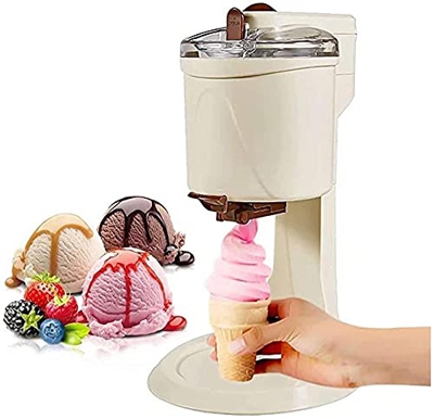 XINYUDAGE Hiedra de Helado de Yogur con máquina de Hielo con congelador Incorporado para Fabricante de postres congelados con Helados Iteration