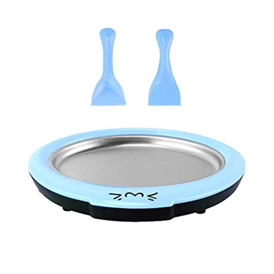 Fenteer Heladera instantánea ideal para hacer granizados de helado suave helado helado de helado de sorbete de helado de yogur helado - Azul