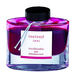 Pilot Iroshizuku Fountain Pen Ink - 50 ml Bottle - Tsutsuji Azalea (Magenta) (japan import) precio