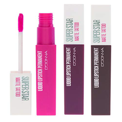 Lote Cia&Co 3 x Super Star Matte NUDE II - Barra de Labios Liquida Mate Tatto Permanente (Colores NUDE II - Lote MY-04) características