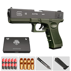 HEHUO Classic Glock & M1911 Soft Bullet Toy Gun - 1: 1 Size Boys Toy Guns,Shell Ejection Soft Bullet Toy Gun,Colorful Toy Gun, with Magazine and Bulle en oferta