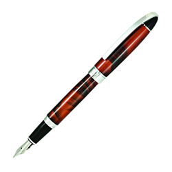 Conklin Victory - Pluma estilográfica (punta de acero mediana), color marrón en oferta