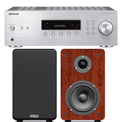 Equipo HiFi PIONEER SX-10AE-S, Receptor Estéreo Bluetooth 100+100 W + Altavoces Karino 200
