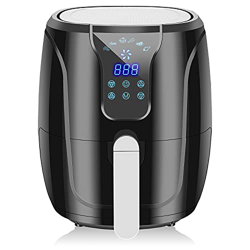 Freidora sin Aceite, 3,6L Freidora de Aire Caliente con 6 Programas, Air Fryer con Temperatura y Temporizador Ajustable, Cesta Antiadherente, Libre de en oferta