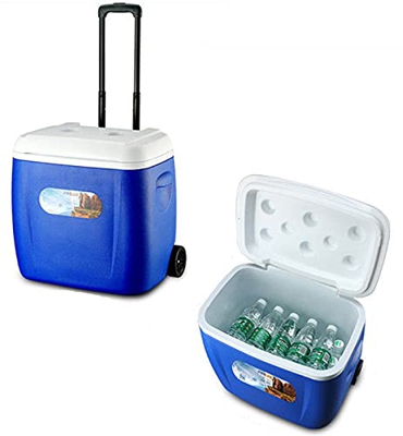 JY&WIN Cool Box Refrigerador portátil Refrigerador Grande Aislado, Caja de Hielo de PVC para Bebidas Viajes al Aire Libre, Bolsa refrigeradora para Ac
