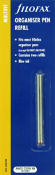 Filofax - Recambio para tinta de mini bolígrafo (2 unidades), color azul precio