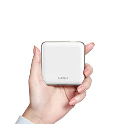 MOXNICE Bateria Externa USB C Power Bank 10000mAh QC 3.0, Cargador Portatil PD 18W Súper Liviana y Delgada para Teléfonos Inteligentes y Tabletas (Bla precio