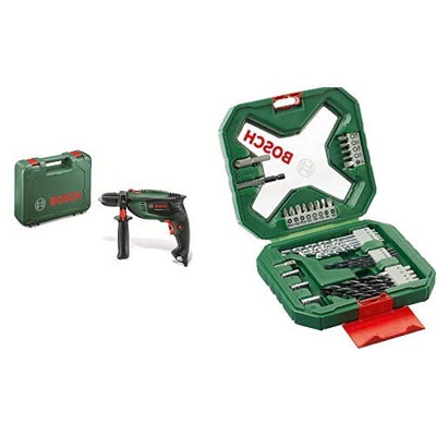 Bosch UniversalImpact 700 + Bosch X-Line - Maletín de 34 unidades