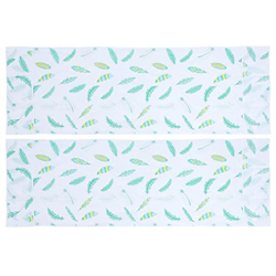 OSALADI 2 Piezas de Nevera Cubierta de Polvo Patrón de Plumas Multi Lavadora Cubierta Superior Decorativa Universal Cubierta con Bolsa de Almacenamien precio