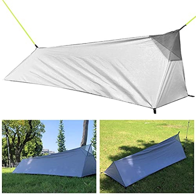 1 Persona Tienda de Senderismo, Ultraligera Tienda de Campaña Portátil Impermeable Tienda Campaña Configuración Rápida Tienda de Campaña Bolsa Vivac c