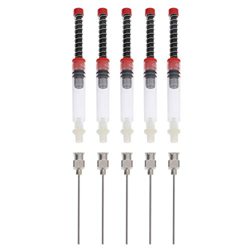 NUOBESTY 5 Piezas de Jeringa de Llenado de Tinta con Punta de Aguja Plástica para Pluma Estilográfica Roja características
