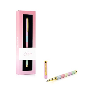 Takenote Agendas - Pen Colors - Bolígrafo de Tinta Líquida Negra - 13 cm