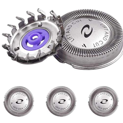 Kapokilly Razor Head,para Philips HQ4 HQ55 HQ40 HQ851 HQ912 HQ46 Cuchilla De Repuesto para Cuchillas HQ4 Cuchillas De Afeitar De Malla De Cuchillas Cu en oferta