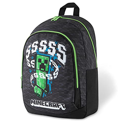Minecraft Mochilas Escolares Juveniles, Material Escolar Bonito, Mochila Escolar Adolescente y Niños