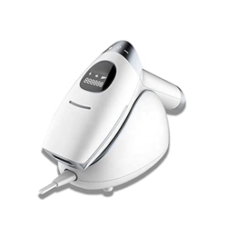 Depiladora Depilación IPL para Mujeres Sistema de depilación Intermitente Ilimitado Tecnología Ice Care Depilación fácil, Permanente y Suave,Blanco precio