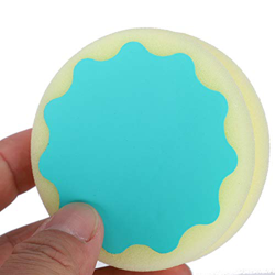 Herramienta de depilación, almohadilla de depilación indolora de doble cara, fácil de limpiar, 5 esponjas de depilación reutilizables con barra de afe precio