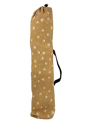 STC Stores Carpa de madera enmarcada para mascotas, gato, hurones, perros de raza pequeña o cachorros pequeños (impresión de pata)