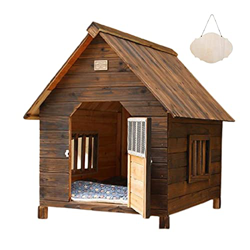 Caseta para Perros - Casetas para Perros de Madera Jaula - Casa para Perros Gatos Conejo Cobaya Impermeable - Caseta Mascota para Exterior e Interior  precio