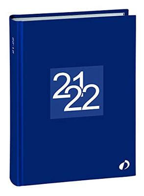 Quo Vadis 575003Q - Agenda escolar de 16 meses, idioma italiano, color azul marino, formato 12 x 17 cm, diaria, 16 meses, septiembre-diciembre-diciemb