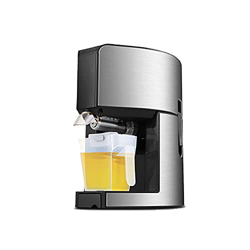 Máquina De Prensa De Aceite, Acero Inoxidable Doméstico Prensa De Aceite Eléctrica, Smart Touch Oil Press Machine/Plata / 35x30x47.5cm en oferta