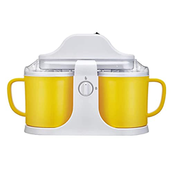 Máquina para hacer queso y yogur Máquina de helados caseros Mini Máquina automática de cono de yogurt Máquina de helados para niños Adultos DIY Famili características
