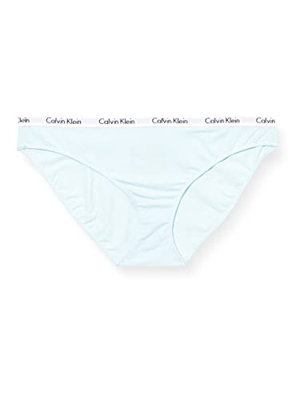 Calvin Klein Carousel Braguita de Bikini, Azul Helado, M para Mujer