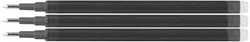 Eberhard Faber 582191-Minas de Recambio para bolígrafo de Gel borrable, 3 Piezas, Multicolor, Color Negro (582191) características