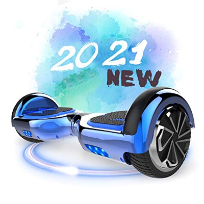 SOUTHERN-WOLF Hoverboard, Patinete Eléctrico Hoverboard, Hover 6.5 Pulgadas Board Leds, Potente batería de Litio, Bluetooth, Self Balancing, monopatín