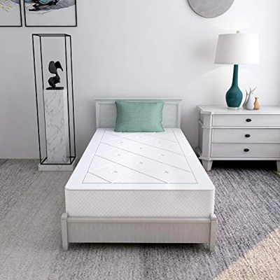 Amazon Basics - Colchón Superb de espuma viscoelástica, 90 x 200 cm