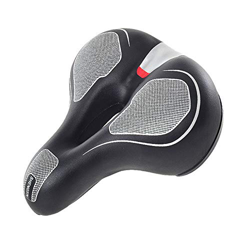 BWBIKE Wide Soft Flexible Sillín de Asiento de Bicicleta Diseño a Prueba de Golpes Confort Silla de Montar para MTB Mountain Bike características