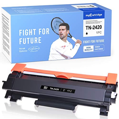 MyCartridge Compatible Brother TN-2420 TN2420 Toner (con Chip) para MFC-L2710dw MFC-L2710dn MFC-L2750dw HL-L2375dw HL-L2370dn HL-L2350dw