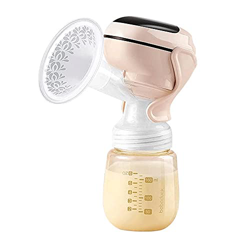 Extractor De Leche EléCtrico, Sacaleches De Silicona Individual PortáTil Recargable, Bombeo Fuerte, Leche A Prueba De Fugas, Ultra Silencioso, Sin Dol en oferta