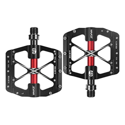 CYSKY Pedales de plataforma de bicicleta MTB Pedales de montaña 3 rodamientos de aluminio CNC Ciclismo Plataforma Pedales para la mayoría de Ciclismo  características