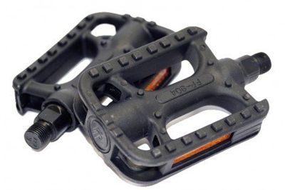 BIKE ORIGINAL - Pedales de plástico Antideslizantes para Bicicleta