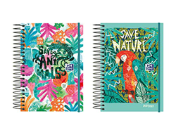 Oxford, Agenda Escolar 2021-2022 Tropical, Español, Día Página, 12 x 18 cm, Modelos aleatorios precio