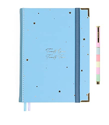 Takenote Agendas - Lucía - Agenda Académica 2021-2022 - Semana Vista - Dietario Castellano e Inglés -224 páginas - Tamaño A5 - 16 x 21 cm- Encuadernac