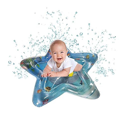 Piscinas hinchable Juguete infantil Mat inflable del verano del bebé del agua del cojín juguetes, actividad promueve Visual Cojín Estimulación Movimie