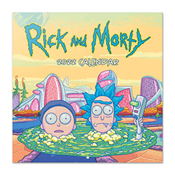 Calendario Rick y Morty 2022 con póster - Calendario 2022 pared - Calendario 12 meses - Calendario anual│ Calendario de pared - Calendario Marvel - Ca en oferta