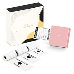 Phomemo M02 Impresora Portátil Móvil Mini Impresora de Fotos Impresora Térmica Bluetooth, Compatible con el Sistema iOS y Android, Viene con 3 Rollos  en oferta