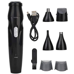 Máquina de Cortar Pelo Profesional Cortapelos para Hombres Recortador de Barba USB Recargable Kit de Corte de Cabello Recortadora de Cejas Maquinilla  en oferta