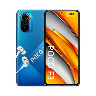 POCO F3 5G - Smartphone 6+128GB, 6,67” 120 Hz AMOLED DotDisplay, Snapdragon 870, cámara triple de 48MP, 4520 mAh, Azul Océano Profundo (versión ES/PT)