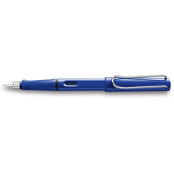 Lamy Safari - Pluma estilográfica (tamaño B), Azul características