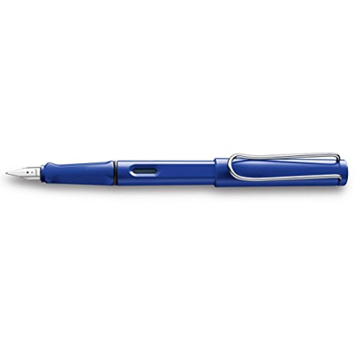 Lamy Safari - Pluma estilográfica (tamaño B), Azul