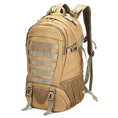 28L/35L Mochila Táctica Militar,Mochila de Asalto Molle Mochila de Combate Unisex Bolsa de Emergencia para Caza Caminar Senderismo Viaje