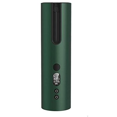 EOVL Rizador de Pelo Automático Inalámbrico, Portátil, Rizador Automático, Recargable, Rotación Automática, con Pantalla LCD, Ajuste de Temperatura y 