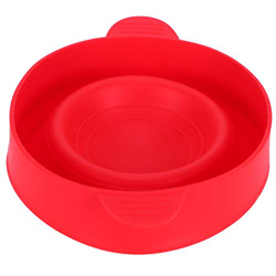 Aoca Recipiente de Comida, tazón de Palomitas de maíz Reutilizable Plegable DIY para refrigerador para microondas para Horno(con Mango-Nuevo Rojo) características