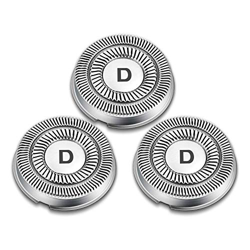 DynaBliss DBS220 Cabezal de Recambio para Afeitadora Eléctricas DB20,Set de 3 características