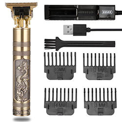 Zwbfu Cortadora de Pelo Profesional, cortadora de Pelo para Hombres, Potente máquina de Corte de Pelo eléctrica Recargable, Herramienta para tallar el características
